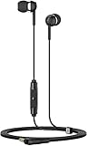 Sennheiser CX 80S In-Ear-Hörer mit integrierter Fernbedienung, schwarz, klein