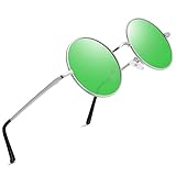 wearPro Sonnenbrille-Herren-Damen-Rund-Polarisiert Sonnenbrillen Runde Brille...