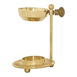 Bitto Weihrauchbrenner Oman golden Messing verstellbar, H 10 cm, Ø des Siebes:...