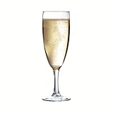 Arcoroc - Kollektion Elegance – 6 Sektgläser 17 cl aus Glas –...