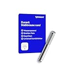 Duravit wassersparende Stabbrause, Duschkopf mit Strahlart Rain, Duschbrause...