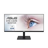 ASUS Eye Care VP349CGL - 34 Zoll UWQHD Monitor - 100 Hz, 1ms MPRT, FreeSync, HDR...