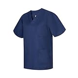 MISEMIYA - Medizinische Uniformen Unisex Top Krankenschwester Krankenhaus...