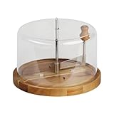 Kesper | Käsehobel mit Haube | FSC-zertifiziertem Akazienholz | 21,7 cm Ø |...