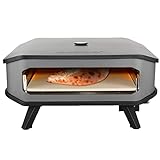 Millarco Cozze® 90347 XXL 17 Gas Pizza Ofen mit Thermometer mobiler Pizzaofen...