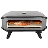 cozze, Millarco Cozze® 90347 XXL 17 Gas Pizza Ofen mit Thermometer mobiler...
