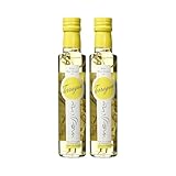 Messino Griechischer Weißer Essig mit Estragon – 2er Pack (2 x 250 ml) |...