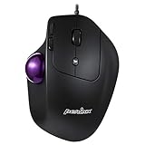 Perixx PERIMICE-520 Kabelgebundener Ergonomische Trackball Maus, Anpassbarer...