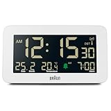 Braun Clock digital Wecker BC10W-DCF