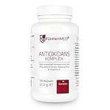 FürstenMED® Antioxidantien Komplex mit Astaxanthin + OPC + Vitamin C, 120...