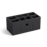 BIGSO VENDELA Schreibtisch Organizer mit 7 Fächern und Schublade – Ablagebox...