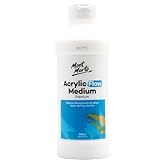 Mont Marte Acryl Medium – 500ml – Flow Medium für glatte, lange...