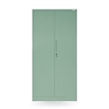 Domator Metallschrank 185 x 90 x 45 cm | Aktenschrank Abschließbar mit...