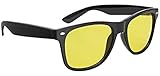 Wedo 27147099 Nachtsichtbrille für Autofahrer, getönte polarisierende Gläser,...