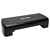 SPORTINATOR® Fitness Stepper höhenverstellbarer von 10 bis 15 cm, kompaktes...