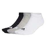 adidas Unisex Thin and Light Sportswear Low-Cut Socks 3 Pairs, Medium Grey...