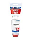 Baufan Direkt Ausbesserungsfarbe, Weiß mit Auftragsbürste, 250 ml