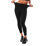 Leafigure Leggings Damen High Waist - Leggins Blickdicht Schwarze für Sport Gym...