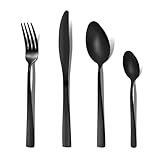 Otto Koning Besteck set 32-teilig - Besteckset Schwarz aus Hochwertigem...