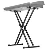 Trintion Keyboardständer Doppelstrebig Keyboard Ständer verstellbar 61 cm bis...