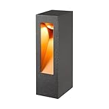 Lucande LED Wegeleuchte Sockelleuchte anthrazit 25 cm, Sockellampe IP54...