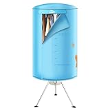 Uten Wäschetrockner Elektrisch Tragbarer, Kleiderschrank Warmlufttrockner...