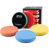 Polierschwamm, SPTA 5tlg 150mm Klett Polierpad Polierschwämme Polieraufsatz...