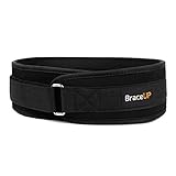 BraceUP Gewichthebergürtel Herren Damen - 10cm Lifting Belt, Gym Gürtel, Gym...