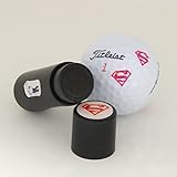 DB SPARES Superman-Design, Golfball-Stempel-Marker, personalisieren Sie Ihre...