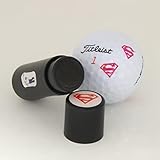 DB SPARES Superman-Design Golfball-Stempel-Marker, personalisieren Sie Ihre...