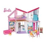 Barbies wunderschönes Malibu Haus - rosa Box - 6 Zimmer