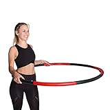 HOOPOMANIA Weight Hoop [1,5 kg] Hula Hoop Reifen zum Abnehmen – Hulahoop für...