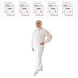 ARNOMED 10x Schutzanzug Einweg XL, Einwegoverall, Einweganzug, Einweg Maleranzug...