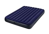 Intex Classic Downy Luftbett - Queen - 152 x 203 x 22 cm - Blau