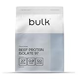 Bulk Rinderprotein Isolat 97 (HydroBEEF), Beef Protein Pulver, Schokolade, 1 kg,...