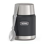 Thermos ICON Food Jar 0,47 l, dunkelgrau matt graphite, Speisegefäß für Essen...