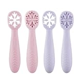 PandaEar 4er Set Lernlöffel für Baby, Starter Breilöffel Fütterlöffel...