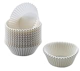 Original Kaiser Inspiration Mini Muffin Förmchen Papier, 200 Stück, weiß,...