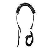 HEYTUR Coiled SUP Leash 10' Surfboard Leash Sup Leg Rope Strap Stand Up...