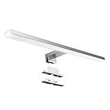 Aourow LED Spiegelleuchte Bad Spiegel Lampe 10W 820lm 40cm Neutralweiß 4000K,3...