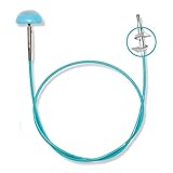 NEU Knit Pro Mindful Swivel Seile für austauschbare Rundstricknadeln, 360 °...