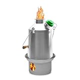 Medium 'Scout' Kelly Kettle® Edelstahl (1.2 liter)