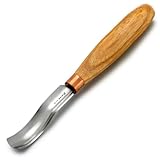 BeaverCraft gebogene Hohleisen zum Holzschnitzen K8a/14 – Löffelschnitzen...