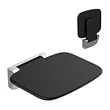 Heuffe Ultradünner Ergonomischer Klapp-Duschsitz Wandmontage - 160kg...