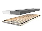 Betten-ABC - Matratze & Lattenrost (KSP-500) - 140x200 cm (H3) - 7-Zonen...