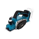 KATSU FIT-BAT Akku-Hobel 21V 82mm, Bürstenlos, 2mm Span, Alu-Sohle mit 3...