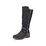 Rieker Damen Winterstiefel Z4759, Frauen Stiefel, wasserabweisend,...