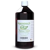 Natur Total Zechstein Magnesiumöl Spray 1000 ml Flasche. Reines Magnesium Öl...