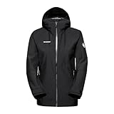 Mammut Damen Alto Light Hooded Women Hardshell Jacket, Schwarz, M EU