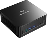 MINIS FORUM UM760 Slim Mini-PC, AMD Ryzen 5 7640HS Prozessor (6 Kerne / 12...